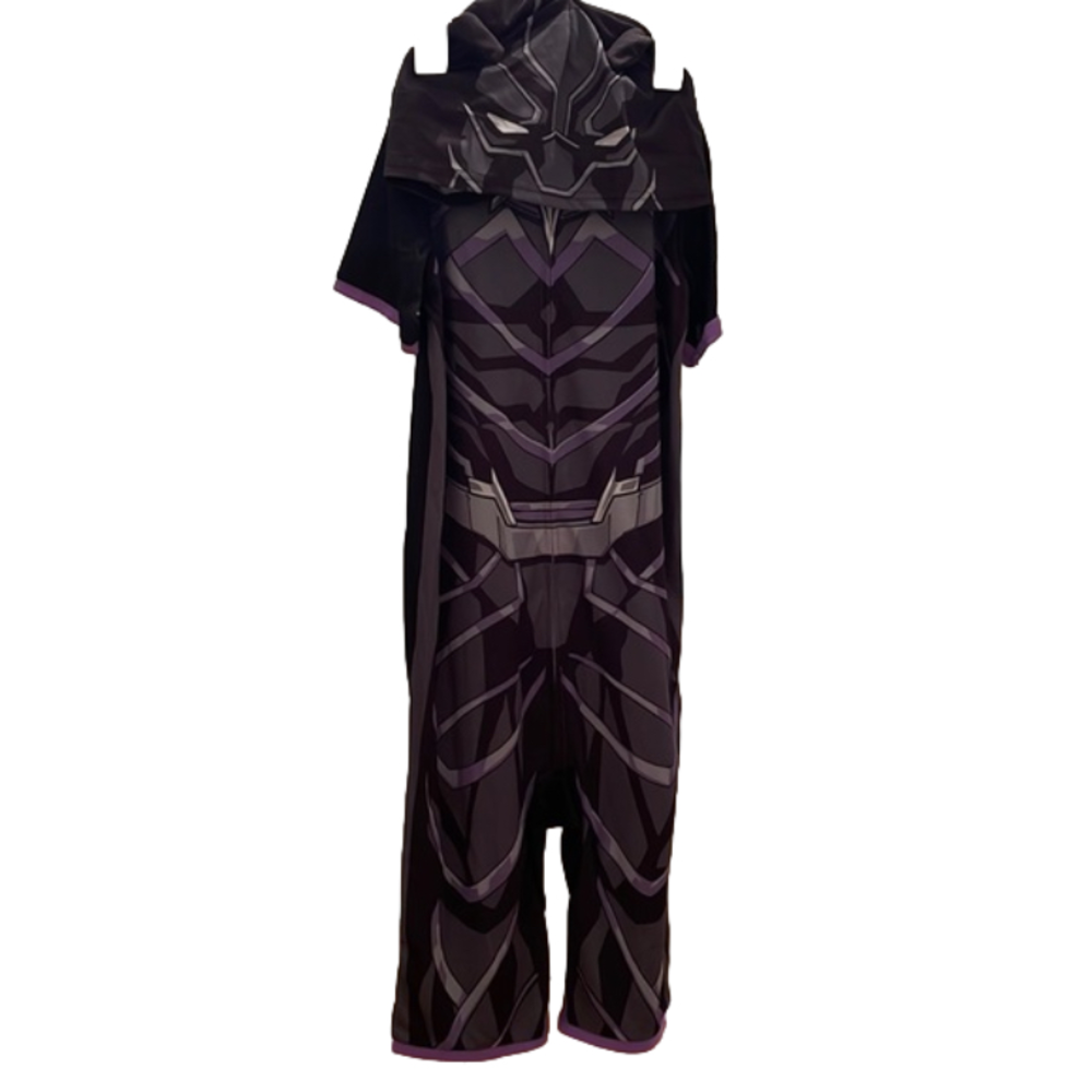 Marvel Avengers Black Panther Halloween Costume sleepwear M 8/10 NWT